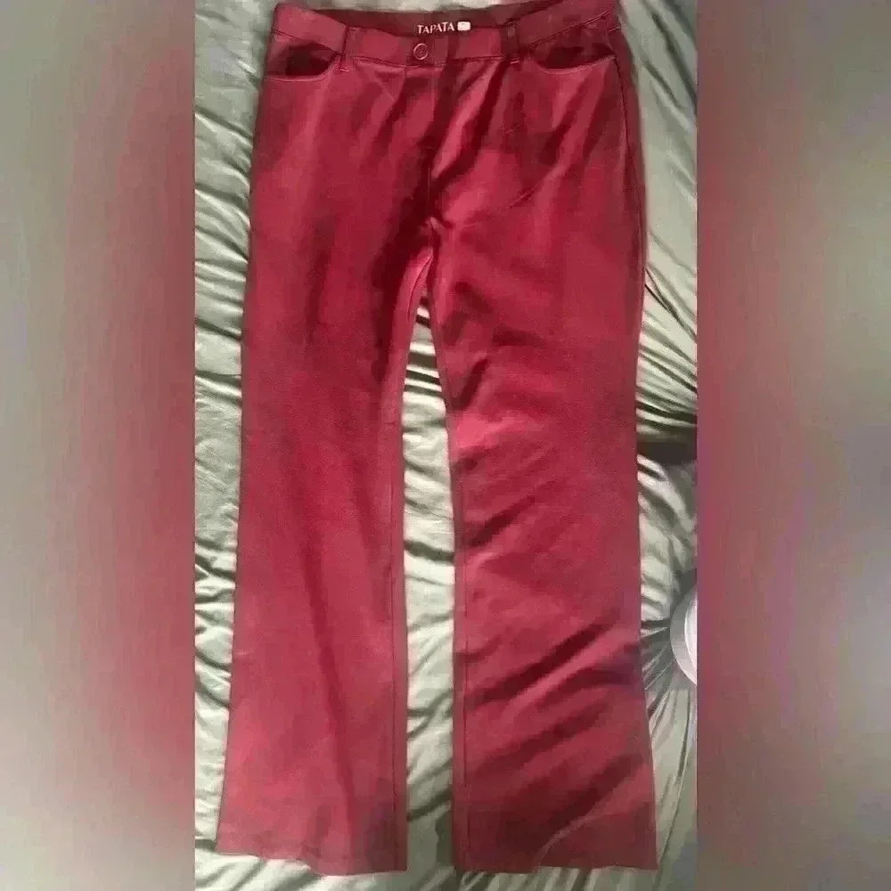 Tapata Women's 34" Stretchy Bootcut Dress Pants with Pockets Tall XL